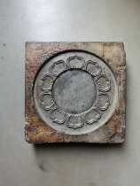 Han brick small shop Han brick tea table ancient brick inkstone pot dry bubble table base lotus seat