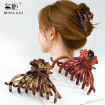 South Koreas new large clip grab claw chuck hair clip hair clip in the big hair grab large size bath grab clip hair accessories