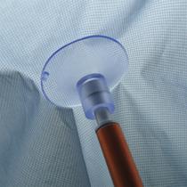 Tent canopy support rod anti-puncture silicone disc bracket Thimble plug cap Rod head anti-puncture rubber cap