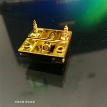 Box Bags Hardware Box Buttons Accessories Dark Case Lock Lock Wooden Box Hinge Day Character Countersunk Head Screw 2 * 8