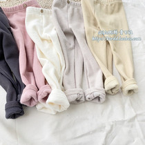 Chiumi South Korea Imported Child Clothing 2020 Winter Boy Girl Child Elasticity 100 lap pit strips of underpants J3