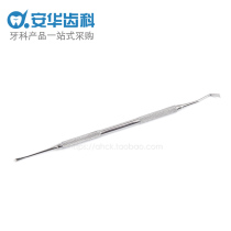 Ligation wire end thruster Stainless steel orthodontic tool Double-headed orthodontic ligator Rubber ring placer