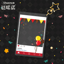 Enigma Renuo year of the rat genuine anime acrylic cute two-dimensional peripheral photo photo stand-up pendant ornaments