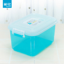 Camellia plastic storage box thickened small storage box plastic storage box storage box finishing box 2