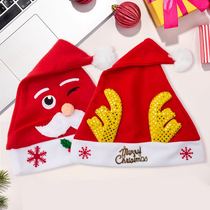 Christmas ornaments Adult children Christmas hats Christmas headwear Santa Claus hat Christmas hat gifts