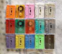 Color blank tape shell Recorder tape Music tape Decoration tape Gift tape Blank cassette