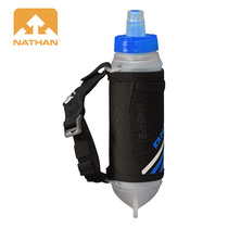 Nathan running mountaineering cross-country running marathon soft kettle portable hand-held water bottle for men and women 355ML