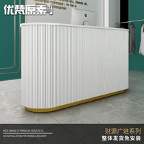 Cabinet Bar counter Lightly Luxury and Simple Modern Coffee Shop Bar Bar Small Front Desk