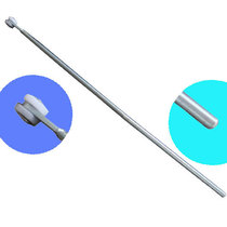 Hengzhu cabinet lock LG iron rod series flat rod round rod 1 lock with 2 factory direct sales