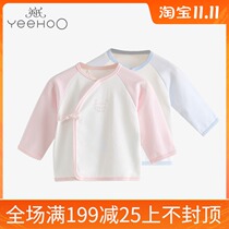 3 fold British underwear newborn monk cotton baby shirt male and female baby underwear 174518