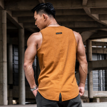 Muscle Beliefs Fitness Vest Men 100 hitch minimalist American sports clothes Roll Iron Loose Training Sleeveless T-Shirt