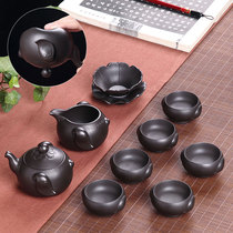 Wuyintang Purple Clay Kung Fu Tea set Special price Original mine Old Zhu Purple Clay Purple Clay pot Gift tea set