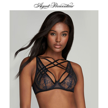 DIMITRIA lace bra AgentProvocateur inner lap cross strap AP underwear honeyscouts