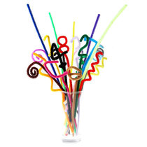 Early education children creative toy DIY handmade material twisted rod paper cat tail 25 sets of plush strips