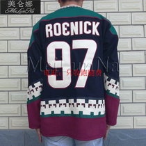 Phoenix Coyotes Coyote #97 Jeremy Roenick Blank retro tide ice hockey suit