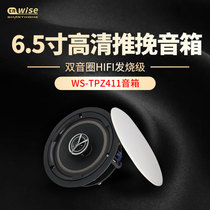 Walth WS-411 intelligent 5-inch ceiling fixed impedance speaker dual voice coil push-pull top-mounted speaker High-fidelity sound quality