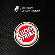 Lucky Strike Good Color Stickers Motorcycle Locomotive Stickers Retrofit Decoration Waterproof Reflective Applic
