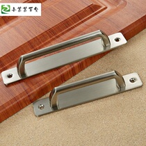 European antique bronze Ming suit handle door wooden door door door door door handle simple invisible door handle moving door d