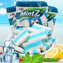 Indonesia imported MintZ MintZ mint jelly cool Candy Candy Candy candy bag net red nostalgic snacks 115g