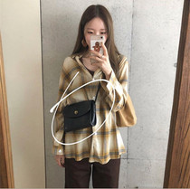 Fat fat homemade bag female 2021 new upper and new wild student vintage middle-aged bag messenger bag shoulder bag