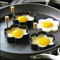 Omelette Model Grinder Poached Egg Breakfast Round Heart Omelette Divine Fried Egg Creative Bento Mold