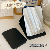 Makeup Mirror Desktop Dressing Mirror Princess Folding Portable large network red simple accommodation desktop woman