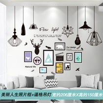3D three-dimensional wall sticker stickers bedroom room layout dormitory College student poster wall wallpaper decorations self-adhesive