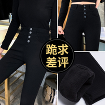High-waisted leggings for women to wear spring and autumn and summer 2021 new thin black nine-point small feet pencil magic black pants