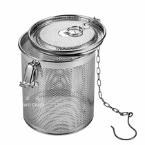 Brine pot mesh stainless steel marinated basket marinade cage commercial soup brine Jar Spice filter stew seasoning