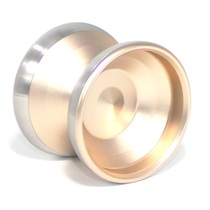 AHAY Tianma beta 7075 gold-plated stainless steel ring