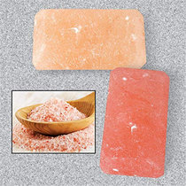 Salt soap Himalayan natural massage salt stone Rose bath salt block Mineral salt sterilization handmade soap Hot compress health salt stone