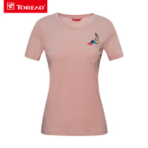 Pathfinder T-shirt spring summer outdoor women breathable short sleeve T-shirt TAJH82756