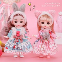 17 cm Tong Lea Barbie Doll 2022 New Suit Girl Children Princess Cute Toy Clothes Cloth 16