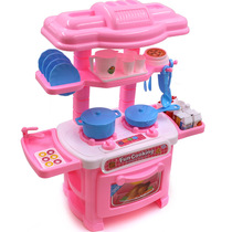 Childrens cooking doll house simulation Dream Magic small kitchen Little Chef toy set Girl Toy