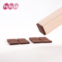 Fasola table foot pad felt cutting thickened chair foot pad silent wear-resistant non-slip seat foot cover wooden floor protective pad