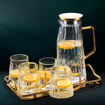 Customized glass cup hand gift box high-end Crystal aristocratic Japanese water Cup summer light luxury tea cup set home