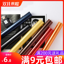 Little gardener crystal colored cellophane opp flower paper flower wrapping paper flower wrapping paper gift box transparent waterproof film