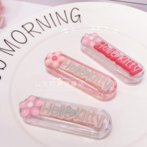 Kity contact lens beauty pupil wear toolClip sucker suitcase cute pupil glasses tweezer accessories