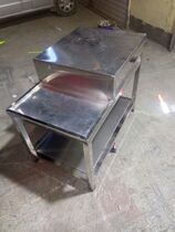 Stainless steel shelf Alien processing to make kitchen shelving shelf Corner Shelf Bathroom Layer Shelf to sample processing