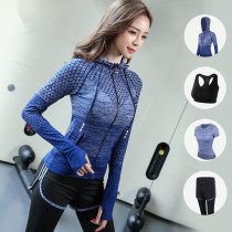 Korea autumn and winter yoga suit women professional sports sexy beginner gym running quick-dry fashion high-end