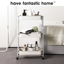 Good thing has kitchen movable trolley storage rack baby products free of installation floor standing folding storage rack