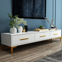 TV cabinet modern simple coffee table combination Nordic wall cabinet living room household light luxury small apartment bedroom TV cabinet