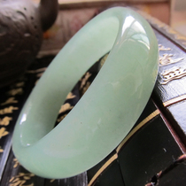 Natural Super Dongling Jade Bracelet girl full green bracelet Jade send mother special jade bracelet with certificate