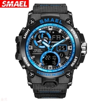 SMELA outdoor sports electronic watch 50m waterproof night light cool running timing Watch mens wrist watches