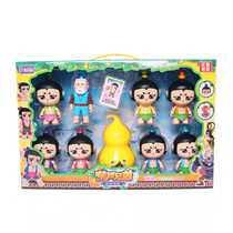 Genuine authorized Dillabao gourd doll toy set new King Kong gourd brothers doll ornament gift