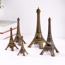 Paris Eiffel Tower model Home decoration Living room Creative gift knickknacks Wine cabinet decoration ornaments