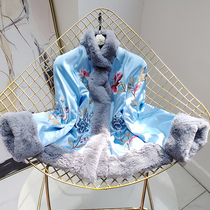 Chinese style cotton-padded clothes Lady improved Tang suit jacket small jacket autumn and winter plus cotton thickened warm retro coat Hanfu women