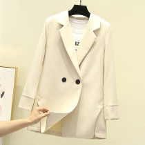 Small Subsuit Europe Station 100 Temperament Suit Jacket Woman Spring Autumn Design Sensation Little Korean Version Casual Blouse