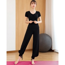 Yoga suit Womens Summer MoDel Immortals Slim Professional Fashion High-end Beginners Short Sleeve Spring Autumn