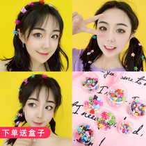 Girl hairclip Korean ins Net red Hyuna with cute sweet clip female side tiara candy color side clip